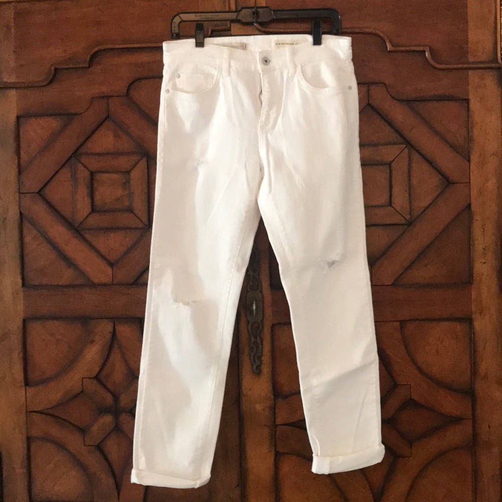 Pilcro to slim boyfriend jeans